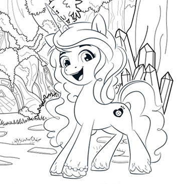 Applejack kolorowanki